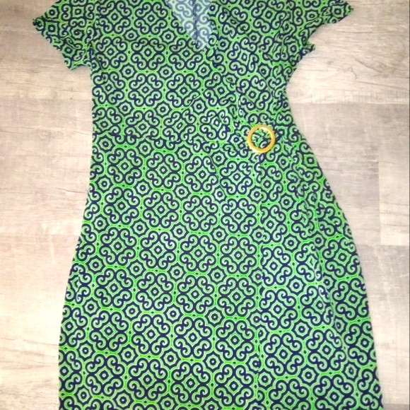 JONES NEW YORK WRAP DRESS - Picture 1 of 2